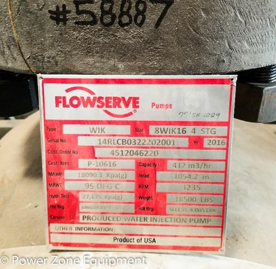 NEW FLOWSERVE 8WIK16