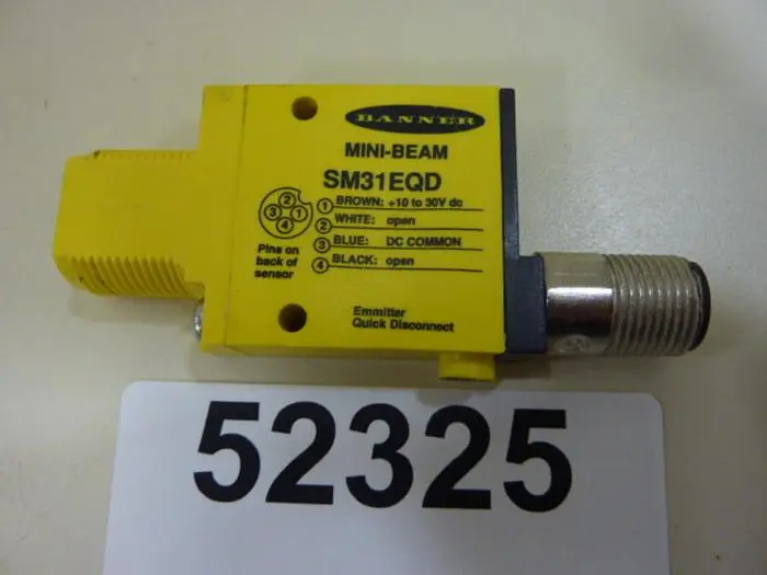 Used BANNER ENGINEERING SM31EQD Sensors Michigan US | Ideal Machinery #588593