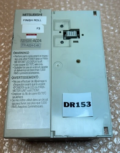 Used Mitsubishi Electric FR-A024-0.4K-TF Variable Speed Drives Indiana US | J&J Industrial Supply #1078347