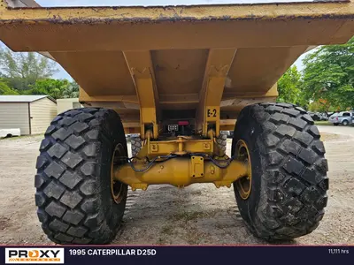 Used 1995 CATERPILLAR D25D Articulated Dump Trucks Florida US | Proxy Equipment #1388884