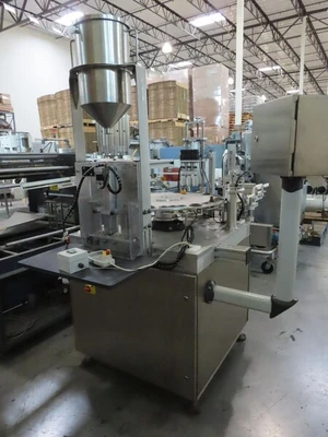 3-Station Rotary Filler
