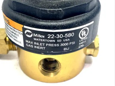 Used Miller 22-30-580 Regulators Michigan US | Maverick Industrial Sales #1456757