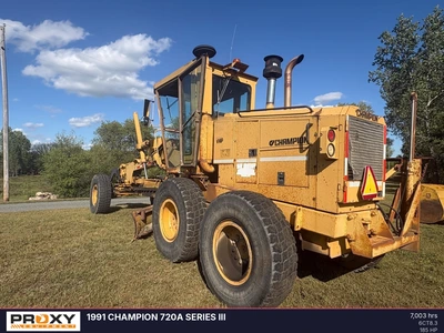 Used 1991 CHAMPION 720A III Motor Graders Minnesota US | Proxy Equipment #1427091