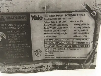 Iskra 11.258.404 Motor Controller Module 24V Off Yale Tow Truck MTR007LFN24T