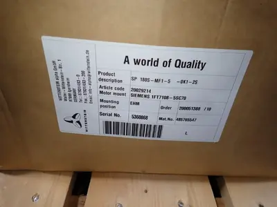 Used WITTENSTEIN SP 180SMF150K12S Motors (misc) Ohio US | HGR 24 #891414