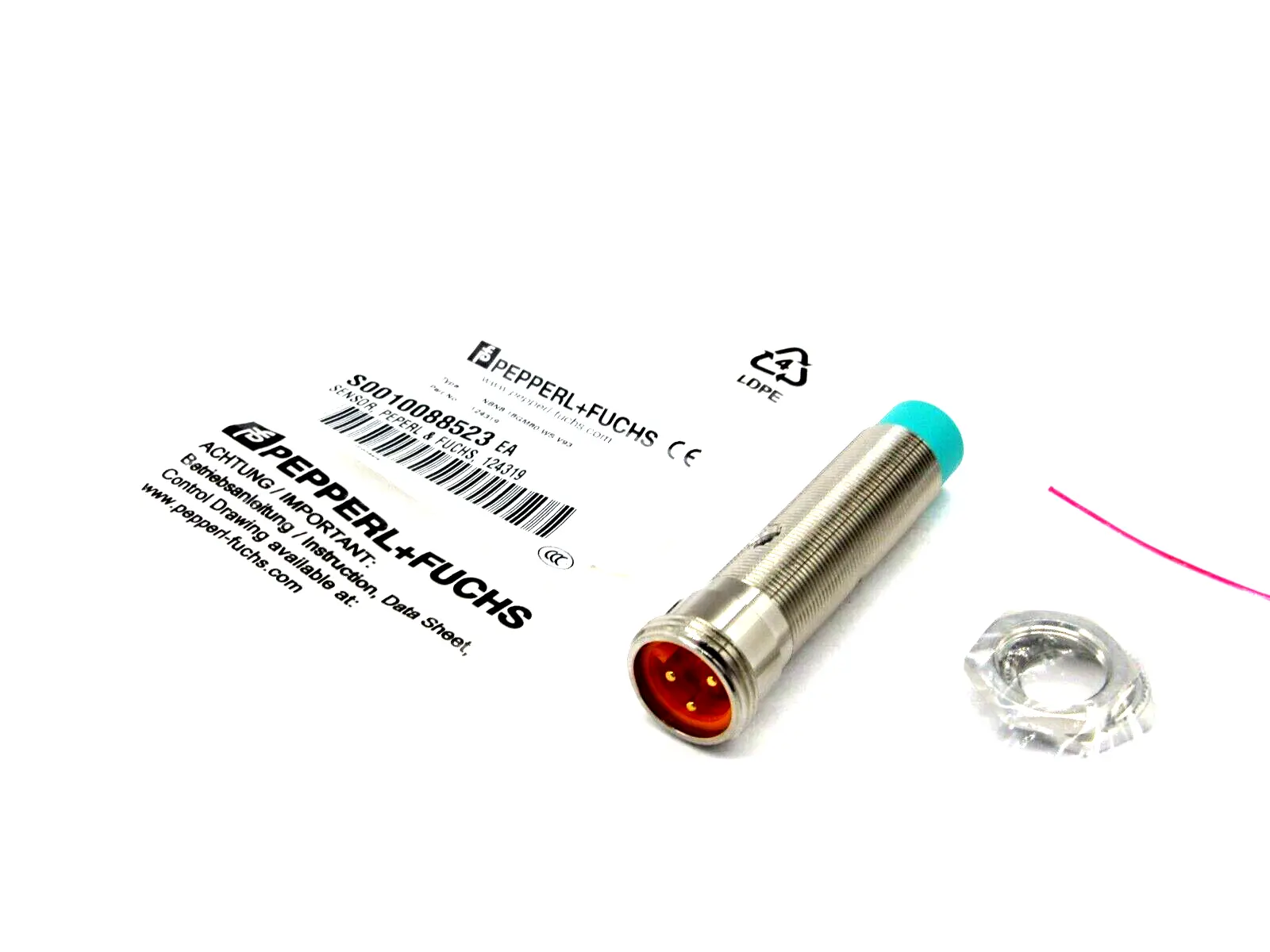 NEW PEPPERL & FUCHS NBN8-18GM80-WS-V93 PROXIMITY SENSOR NBN818GM80WSV93