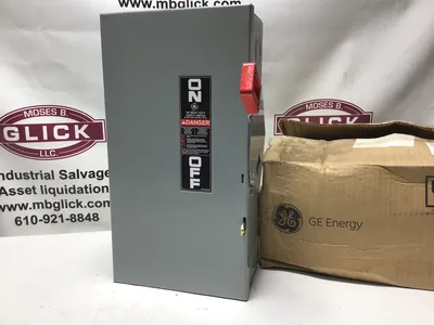 General Electric 19592 Safety Switch THN3362 60AMP