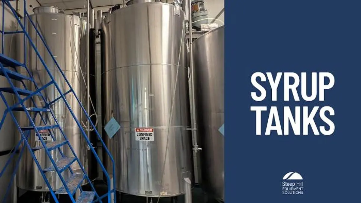 4 Syrup Tanks with Controller