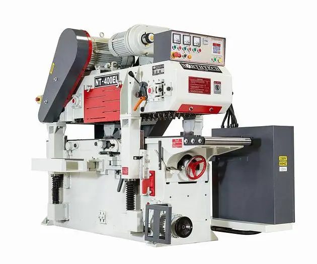 Northtech NT 400EL Heavy Duty Chain Drive Double Surface Planer (w/ Helical Cutter Heads)