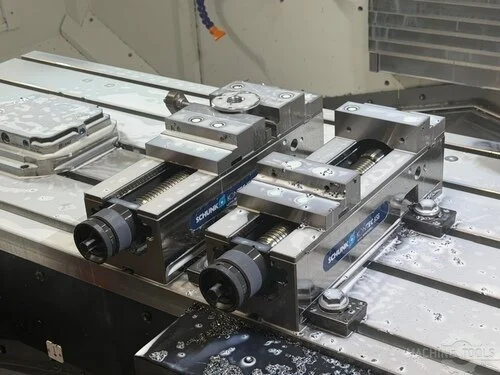 Used 2021 SCHUNK KONTEC KSG 100 Vises NL | Mach 4 Metal #1171509