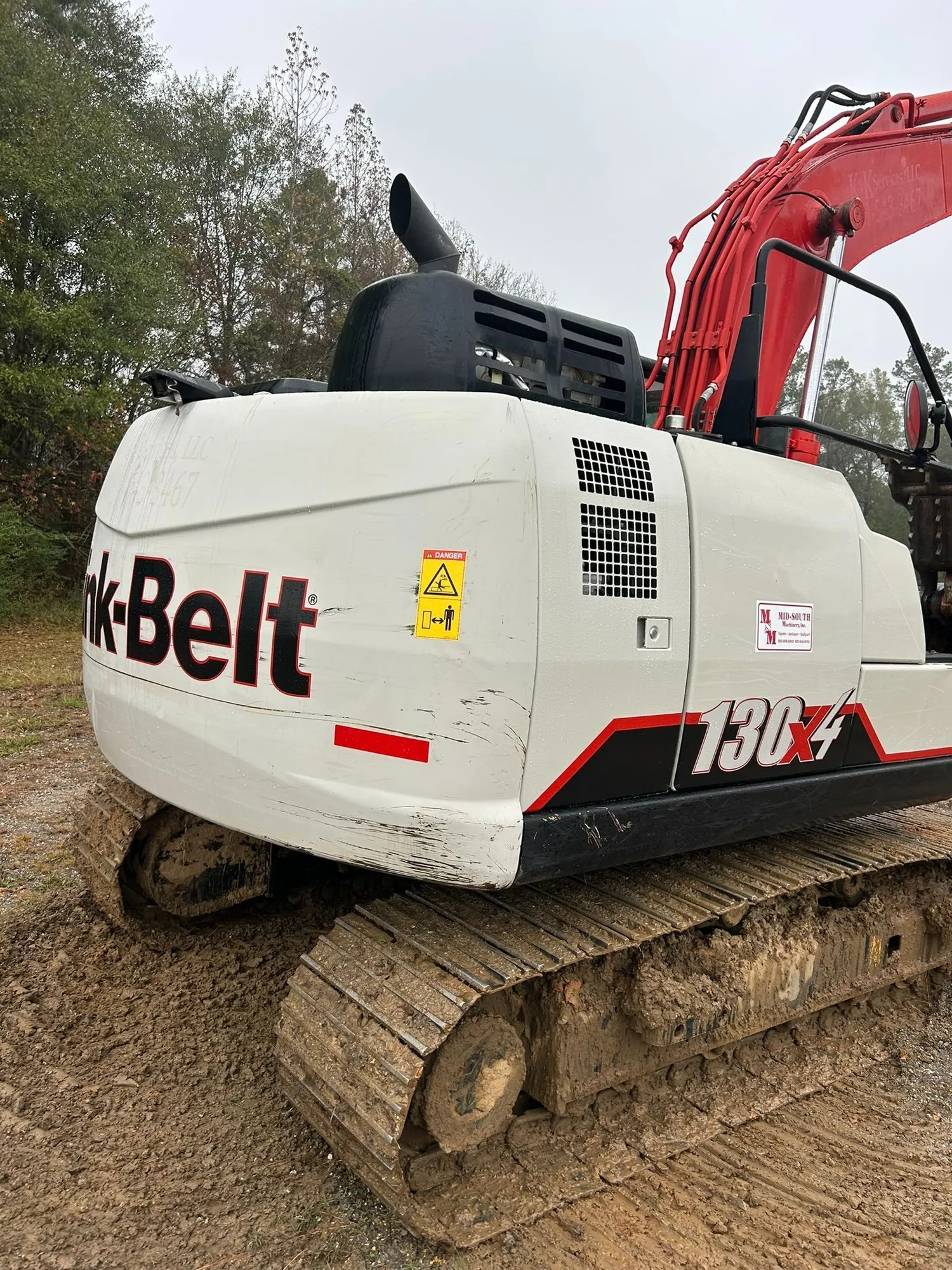 USED 2024 LINK BELT EXCAVATORS 130X4