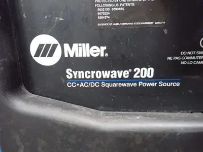 USED MILLER SYNCROWAVE 200
