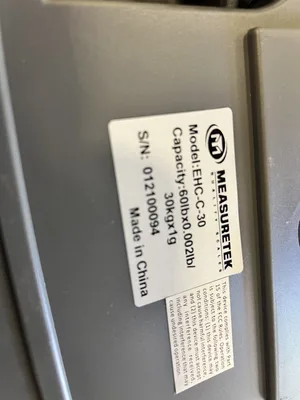 MEASURETEK model:EHC-C-30 MAX 60LB