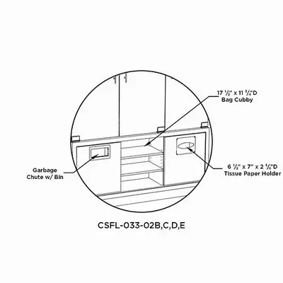 CAYUGA _UNKNOWN_ Pastry Case w Ledge | Harvest Equipment and Fabrication Inc (6)