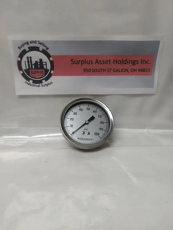 Used ASHCROFT Q-8962 Universal Pressure Meters Ohio US | Surplus Asset Holdings #1239555