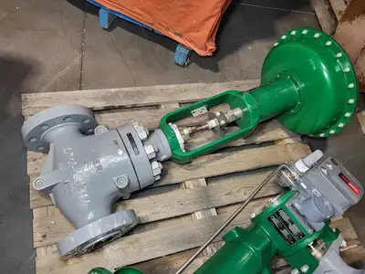 3" Class 900 Control Valve HPT w/ Size 60 Actuator 657