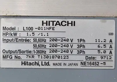 USED Hitachi L100 -011 NFE
