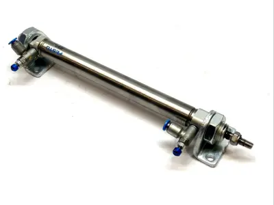 USED FESTO CYLINDER 16MM BORE 125MM STROKE M6 ROD 19233