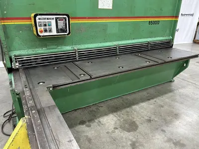 Used 1997 ACCURSHEAR 850010 Power Squaring Shears (Inch) Georgia US | The Equipment Hub #1083138