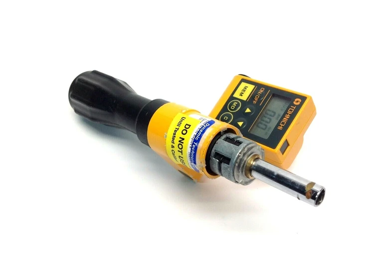 Used TOHNICHI DIGITAL TORQUE SCREWDRIVER, 20-0.02 IN/LBS Air Tools, DC Electrical Tools & Accessories | Maverick Industrial Sales #1116033