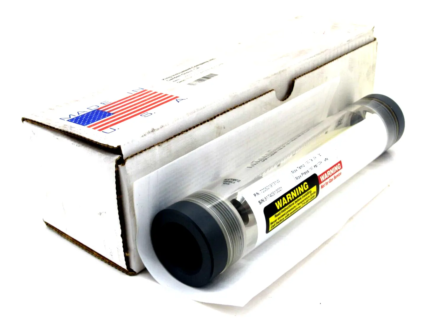 NEW KING INSTRUMENTS 7205019131W ACRYLIC FLOWMETER