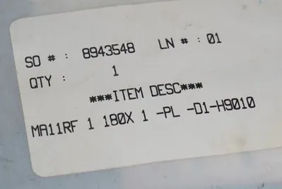 NEW PHD INC. MA11RF-1-180X-1-PL-D1-H9010 REPAIR KIT MA11RF1180X1PLD1H9010