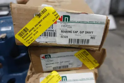 PALLET OF ASSORTED SPLITCASE PILLOW BLOCK BEARING HOUSINGS, SKF, FAG, DODGE, ROYERSFORD