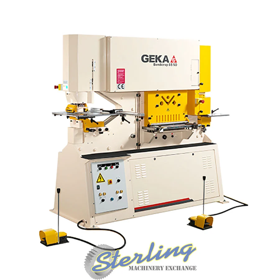 New | in-Stock GEKA BENDICROP 85SD Ironworkers California US | Sterling Machinery Exchange #1465442