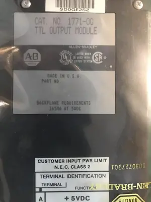 New | in-Stock ALLEN BRADLEY 1771-0G Industrial Controls Ohio US | Surplus Asset Holdings #1237495