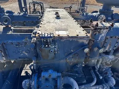 CAT G3608 / Ariel Model JGC-4 Two Stage Compressor - Cylinder Sizes 14.125" x 14.125" x 8.375" x 8.375" Less Engine