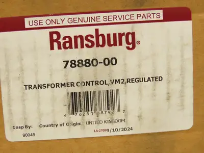 Ransburg 78880-00 VM2 Transformer Controller 12rpm 115V 3006-005