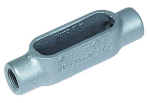 Appleton C57SA Aluminum C-Type Conduit Body, 1-1/2 Inch [New]