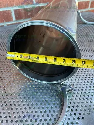 Stainless Steel  Shell / Tube w/  Micron Filter 8.5" x 40"