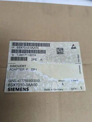 New | in-Stock SIEMENS 6SX7010-0AA00 Valves/Fittings Ohio US | Surplus Asset Holdings #1242816