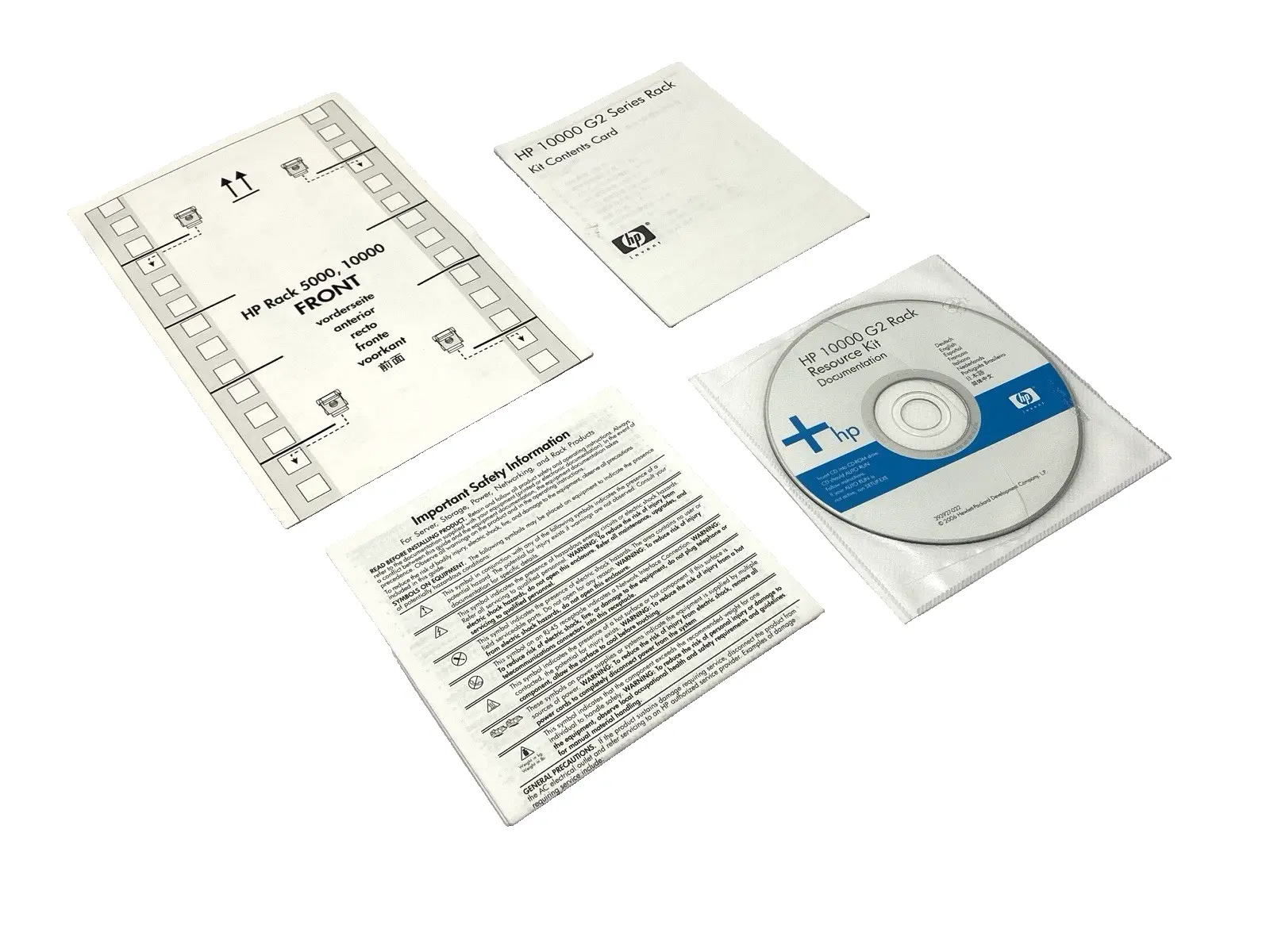 New | in-Stock Hewlett Packard HP 10000 G2 Rack Resource Kit Documentation CD Computer Accessories Michigan US | Maverick Industrial Sales #1391599