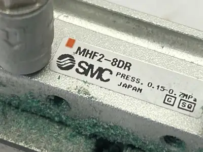 MHF2-8DR | SMC  Pneumatic Gripper 8mm Bore Short Stroke -  For parts or not working