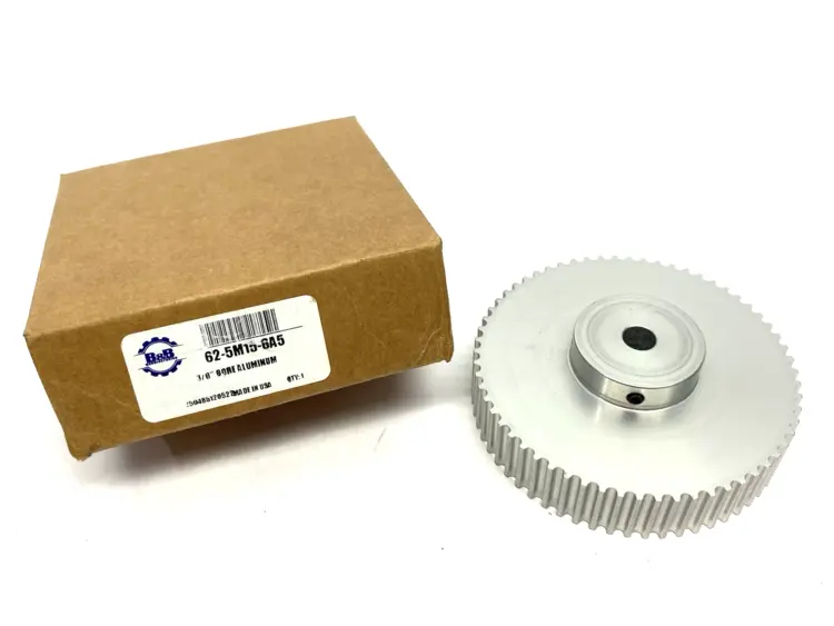 New | in-Stock B&B Manufacturing Aluminum Timing Pulley 5M Tooth Style, 62-Tooth Misc Electrical & Power Parts Michigan US | Maverick Industrial Sales #1401905