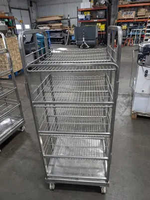 (2) SS Parts Carts