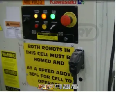 USED 2008 KAWASAKI ROBOTICS FSO30LE