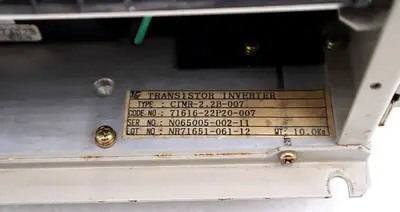 YASKAWA TRAVERSE INVERTER CIMR-2.2B 200V SERIES 3PH DIGITAL OPERATOR STOCK #1695