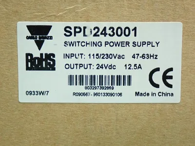New | in-Stock CARLO GAVAZZI SPD243001 Single Output Power Supplies Ohio US | HGR 24 #1406481
