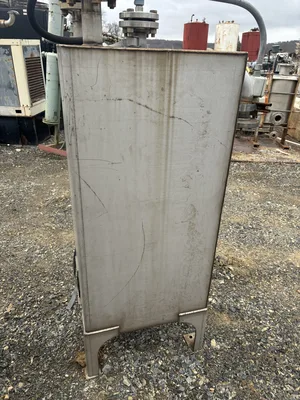 115 Gallon Stainless Steel Rectangular Liquid Storage Tank w/ Level Sensor