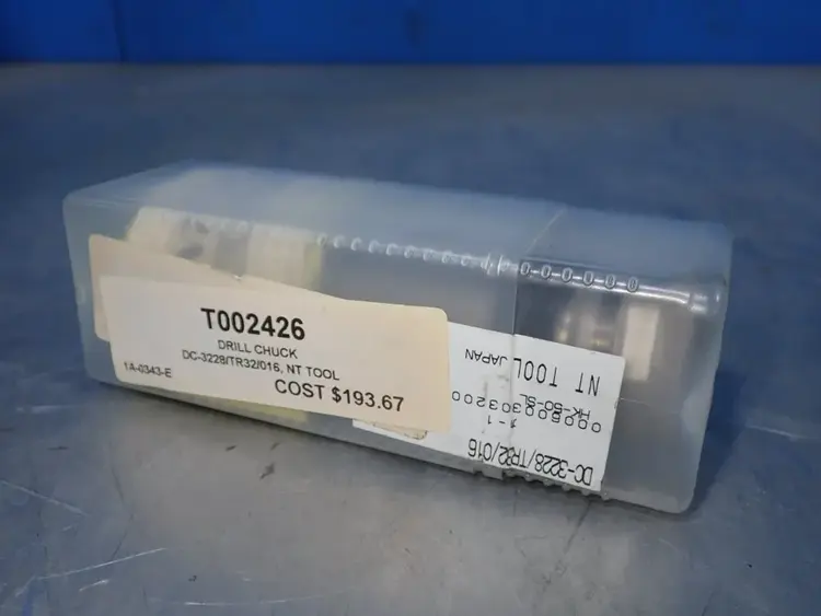 New | in-Stock NT TOOL DC3228 / TR32 / 016 Chucks | HGR 24 #730315