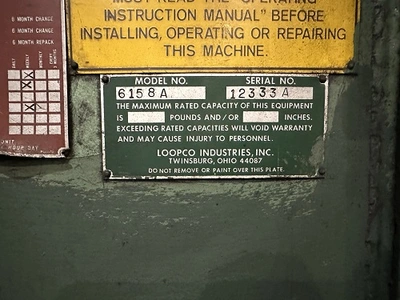Used 1983 _UNKNOWN_ 6158A Trimmers New Jersey US | National Machinery Exchange #1500505
