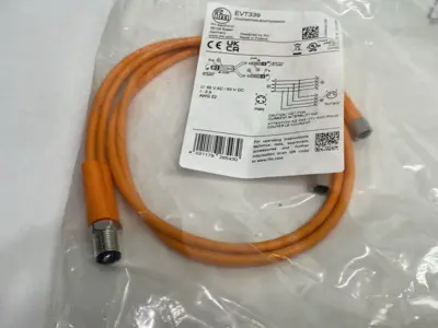 NEW IFM A-CODED Y-CONNECTION CABLE YDOGF040VAS00,6E04STGH040VAS