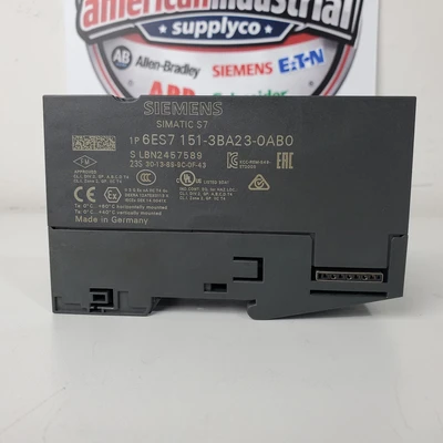 Used SIEMENS 6ES7 151-3BA23-0AB0 Misc Industrial Equipment California US | American Industrial Supply Co. #1377203