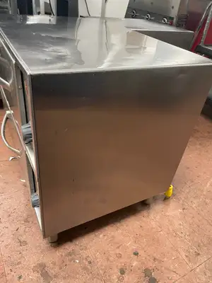 Used Wells Used Wells Stainless Steel Freestanding 2 Drawer Food Chip Warmer 220V Heated Cabinets & Displays Illinois US | Falcon Restaurant Supply #1375859