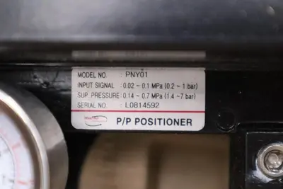 NIB MAX AIR PNYO1 PNY01 PNEUMATIC-PNEUMATIC VALVE POSITIONER STOCK H1858