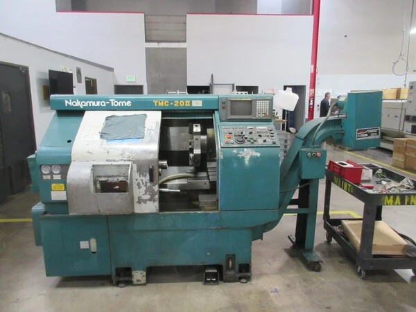 Used NAKAMURA TMC-20II CNC Lathes California US | TNT Industrial #1340276