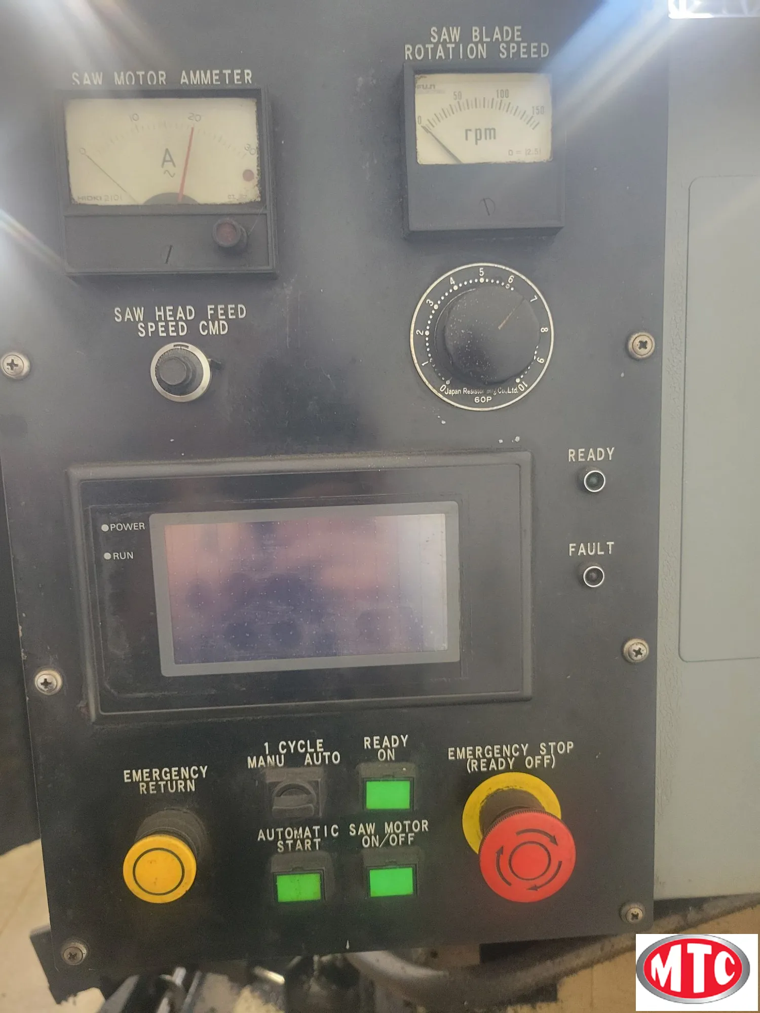Used 2000 TSUNE TK5C 101GL | CNC Cold saw, high production